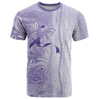 Epilepsy Awareness T Shirt Maile Pikake Lokelani Crown Flower Lei Inspired LT9 Purple - Polynesian Pride