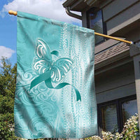 PTSD Awareness Garden Flag Maile Pikake Lokelani Crown Flower Lei Inspired