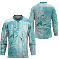 PTSD Awareness Hockey Jersey Maile Pikake Lokelani Crown Flower Lei Inspired