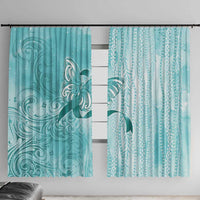 PTSD Awareness Window Curtain Maile Pikake Lokelani Crown Flower Lei Inspired