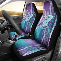 Suicide Prevention Awareness Car Seat Cover Maile Pikake Lokelani Crown Flower Lei Inspired LT9 - Polynesian Pride