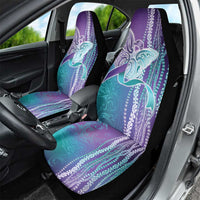 Suicide Prevention Awareness Car Seat Cover Maile Pikake Lokelani Crown Flower Lei Inspired LT9 - Polynesian Pride