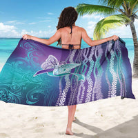 Suicide Prevention Awareness Sarong Maile Pikake Lokelani Crown Flower Lei Inspired LT9 - Polynesian Pride