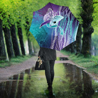 Suicide Prevention Awareness Umbrella Maile Pikake Lokelani Crown Flower Lei Inspired