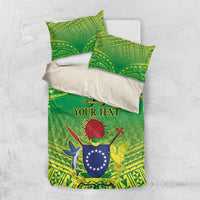 Cook Islands Constitution Day Bedding Set Kuki Airani Since 1965