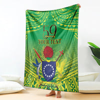 Cook Islands Constitution Day Blanket Kuki Airani Since 1965