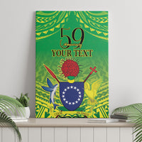 Cook Islands Constitution Day Canvas Wall Art Kuki Airani Since 1965