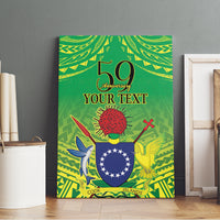 Cook Islands Constitution Day Canvas Wall Art Kuki Airani Since 1965