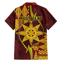 Personalised Tonga Haapai High School Family Matching Summer Maxi Dress and Hawaiian Shirt Special Kupesi Pattern