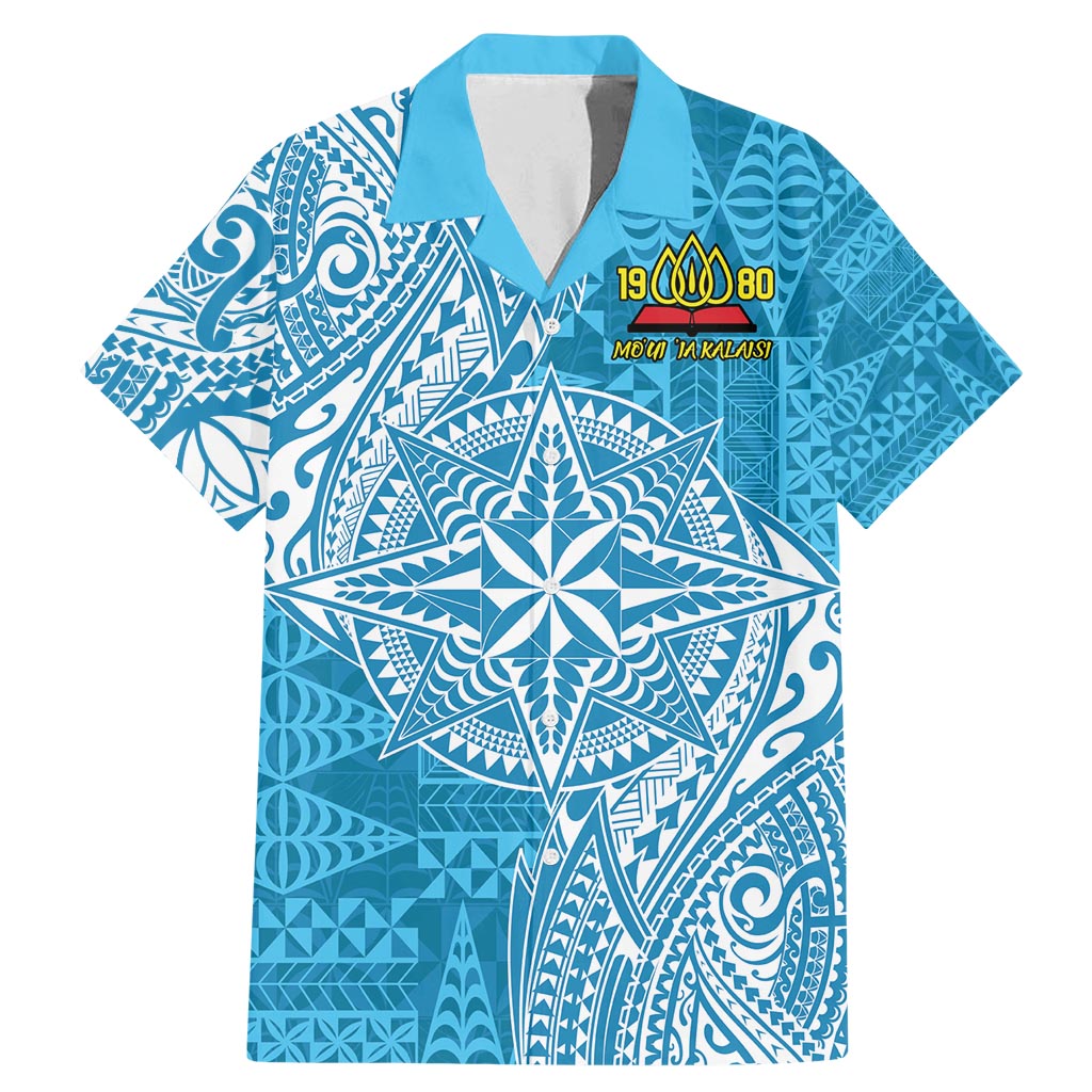 Personalised Tonga Lavengamalie College Family Matching Mermaid Dress and Hawaiian Shirt Since 1980 Special Kupesi Pattern