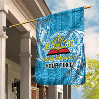Personalised Tonga Lavengamalie College Garden Flag Since 1980 Special Kupesi Pattern