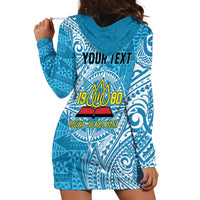Personalised Tonga Lavengamalie College Hoodie Dress Since 1980 Special Kupesi Pattern