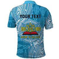Personalised Tonga Lavengamalie College Polo Shirt Since 1980 Special Kupesi Pattern
