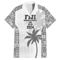 Custom Fiji Rugby Family Matching Tank Maxi Dress and Hawaiian Shirt History Champions World Cup 7s - White