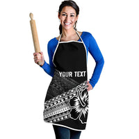 Custom Rugby Fiji Apron Black Traditional Masi Inspired