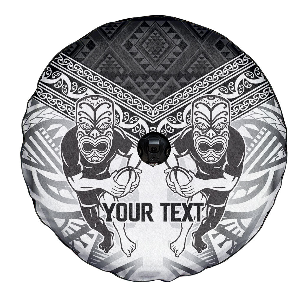 Custom Rugby New Zealand Black Fern Spare Tire Cover Niho Taniwha Inspired