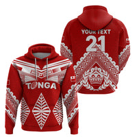 Custom Tonga Rugby Hoodie Proud Tongan Ngatu Kupesi World Cup 2023 No1 LT9 - Polynesian Pride