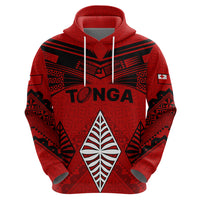 Custom Tonga Rugby Hoodie Proud Tongan Ngatu Kupesi World Cup 2023 No2 LT9 - Polynesian Pride