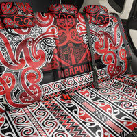 Aotearoa Iwi Ngapuhi Back Car Seat Cover Maori Wharenui House Tribal Pattern LT9 - Polynesian Pride