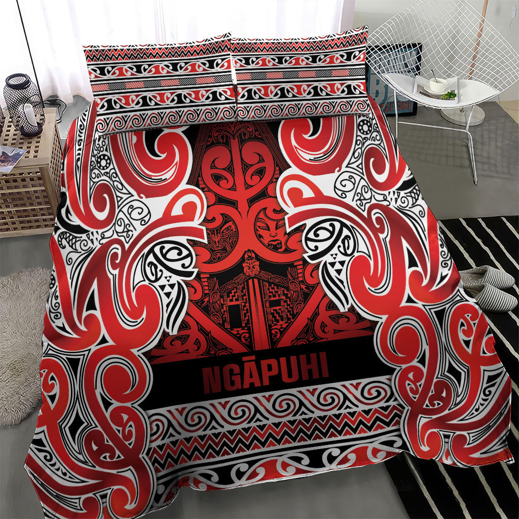 Aotearoa Iwi Ngapuhi Bedding Set Maori Wharenui House Tribal Pattern LT9 - Polynesian Pride