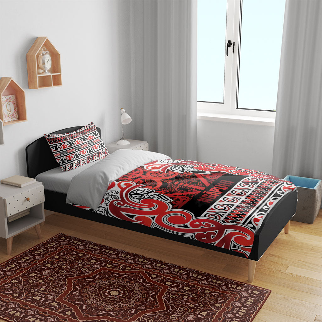 Aotearoa Iwi Ngapuhi Bedding Set Maori Wharenui House Tribal Pattern LT9 - Polynesian Pride