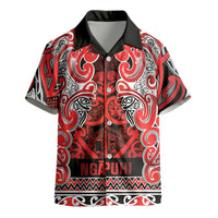 Aotearoa Iwi Ngapuhi Kid Hawaiian Shirt Maori Wharenui House Tribal Pattern LT9 - Polynesian Pride