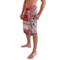 Aotearoa Iwi Ngapuhi Lavalava Maori Wharenui House Tribal Pattern LT9 - Polynesian Pride