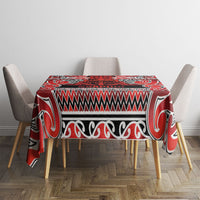 Aotearoa Iwi Ngapuhi Tablecloth Maori Wharenui House Tribal Pattern LT9 - Polynesian Pride