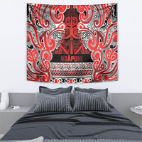 Aotearoa Iwi Ngapuhi Tapestry Maori Wharenui House Tribal Pattern LT9 - Polynesian Pride