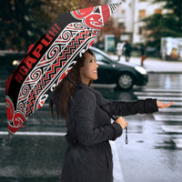 Aotearoa Iwi Ngapuhi Umbrella Maori Wharenui House Tribal Pattern LT9 - Polynesian Pride