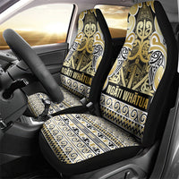 Aotearoa Iwi Ngati Whatua Car Seat Cover Maori Wharenui House Tribal Pattern LT9 - Polynesian Pride