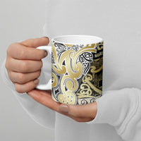 Aotearoa Iwi Ngati Whatua Ceramic Mug Maori Wharenui House Tribal Pattern LT9 - Polynesian Pride