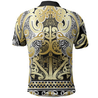 Aotearoa Iwi Ngati Whatua Polo Shirt Maori Wharenui House Tribal Pattern LT9 - Polynesian Pride