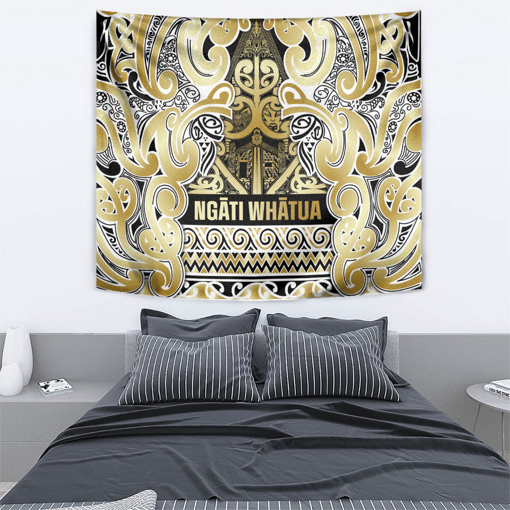 Aotearoa Iwi Ngati Whatua Tapestry Maori Wharenui House Tribal Pattern LT9 - Polynesian Pride