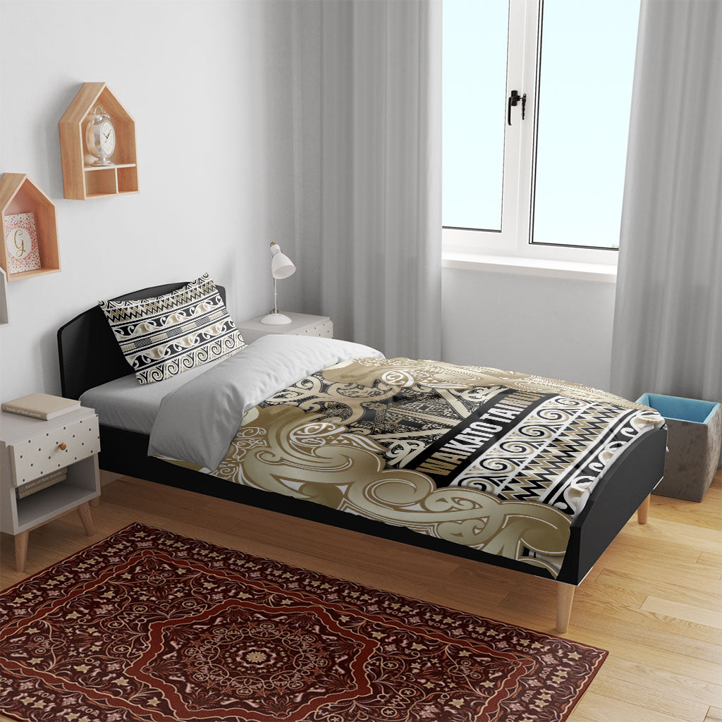 Aotearoa Iwi Waikato Tainui Bedding Set Maori Wharenui House Tribal Pattern LT9 - Polynesian Pride