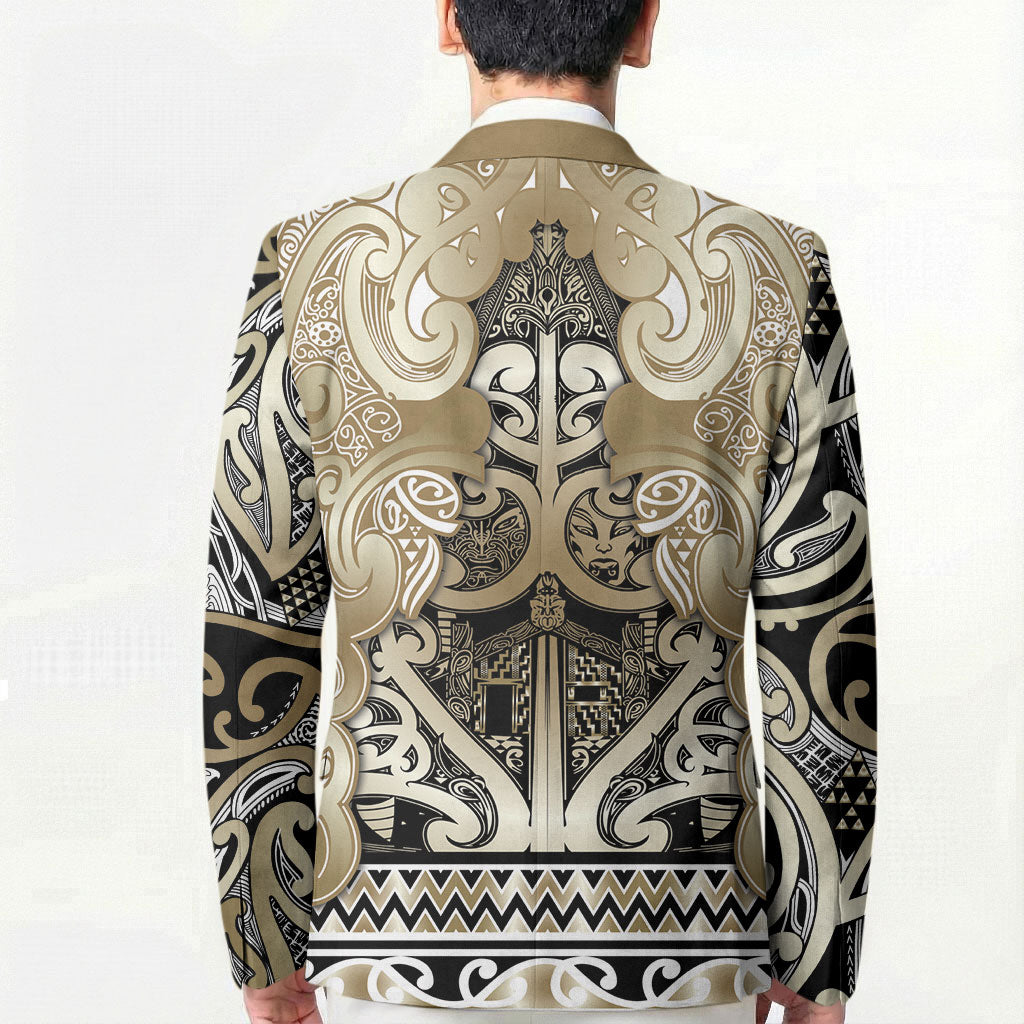 Aotearoa Iwi Waikato Tainui Blazer Maori Wharenui House Tribal Pattern LT9 - Polynesian Pride