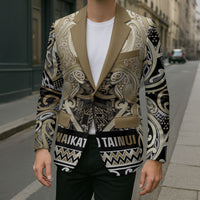 Aotearoa Iwi Waikato Tainui Blazer Maori Wharenui House Tribal Pattern LT9 - Polynesian Pride