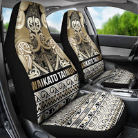 Aotearoa Iwi Waikato Tainui Car Seat Cover Maori Wharenui House Tribal Pattern LT9 - Polynesian Pride