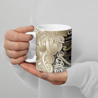 Aotearoa Iwi Waikato Tainui Ceramic Mug Maori Wharenui House Tribal Pattern LT9 - Polynesian Pride