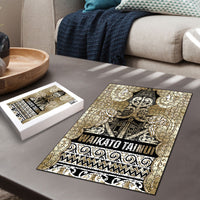 Aotearoa Iwi Waikato Tainui Puzzle Maori Wharenui House Tribal Pattern LT9 - Polynesian Pride