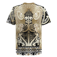 Aotearoa Iwi Waikato Tainui Rugby Jersey Maori Wharenui House Tribal Pattern LT9 - Polynesian Pride