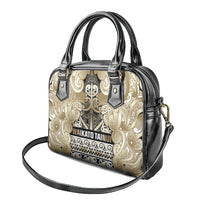 Aotearoa Iwi Waikato Tainui Shoulder Handbag Maori Wharenui House Tribal Pattern LT9 - Polynesian Pride