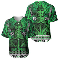 Aotearoa Iwi Ngati Maniapoto Baseball Jersey Maori Wharenui House Tribal Pattern LT9 - Polynesian Pride