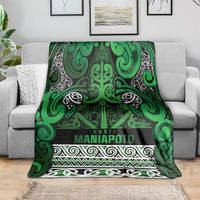 Aotearoa Iwi Ngati Maniapoto Blanket Maori Wharenui House Tribal Pattern LT9 - Polynesian Pride