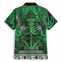 Aotearoa Iwi Ngati Maniapoto Hawaiian Shirt Maori Wharenui House Tribal Pattern LT9 - Polynesian Pride