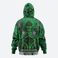 Aotearoa Iwi Ngati Maniapoto Hoodie Maori Wharenui House Tribal Pattern LT9 - Polynesian Pride