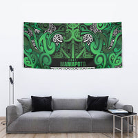 Aotearoa Iwi Ngati Maniapoto Tapestry Maori Wharenui House Tribal Pattern LT9 - Polynesian Pride