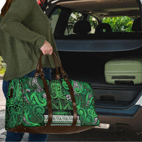 Aotearoa Iwi Ngati Maniapoto Travel Bag Maori Wharenui House Tribal Pattern LT9 - Polynesian Pride
