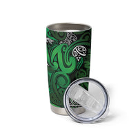 Aotearoa Iwi Ngati Maniapoto Tumbler Cup Maori Wharenui House Tribal Pattern LT9 - Polynesian Pride