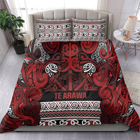 Aotearoa Iwi Te Arawa Bedding Set Maori Wharenui House Tribal Pattern LT9 - Polynesian Pride